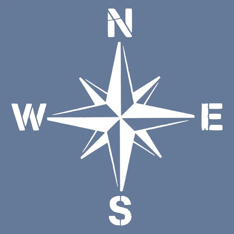 Kompass Windrose Clean Navigation