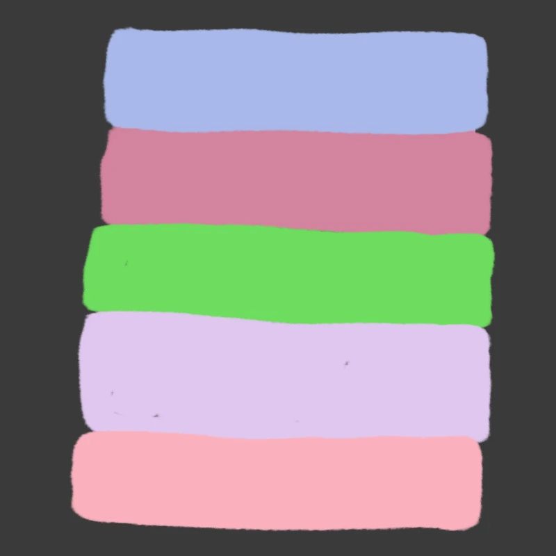 Pastel Stripe Stack