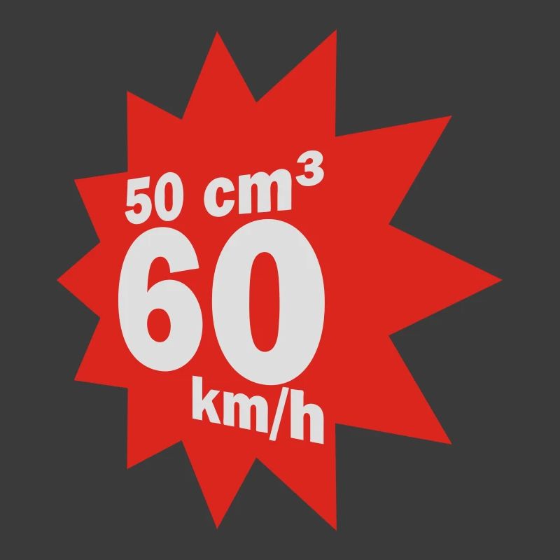 50 ccm, 60 km/h