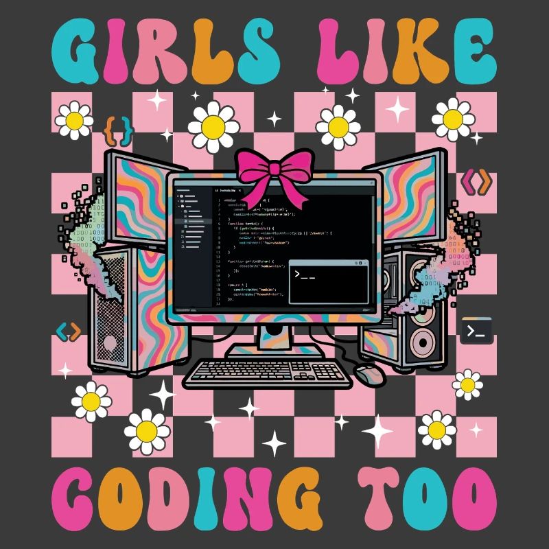 Les filles aiment aussi coder pour les femmes, les filles.