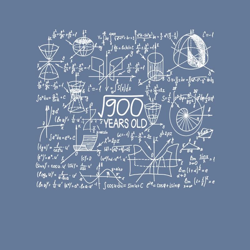 30th birthday root from 900 math nerd