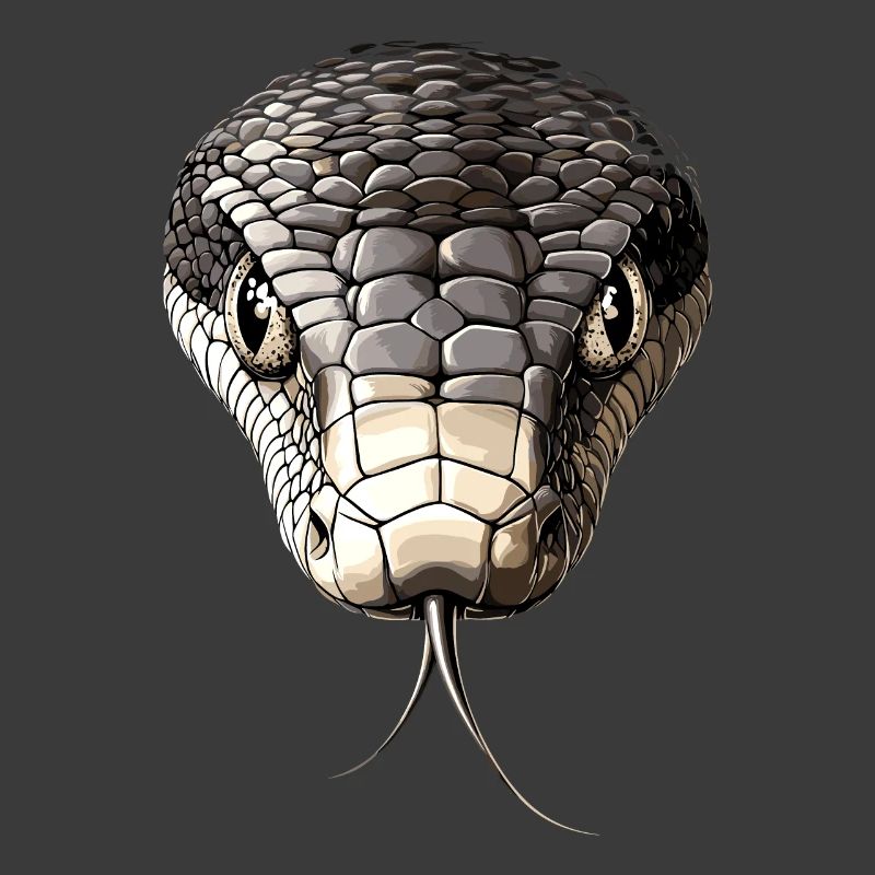 Serpent Python Cobra Mamba Serpent à sonnettes Serpent