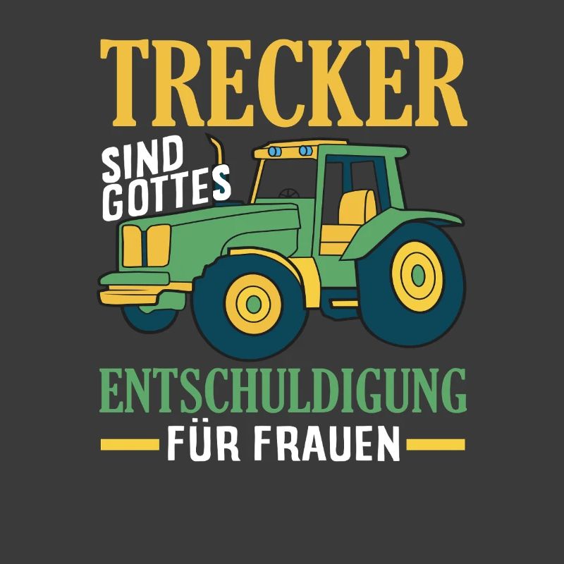 Traktorfahrer Hobby Bauer Traktor Männer Spruch