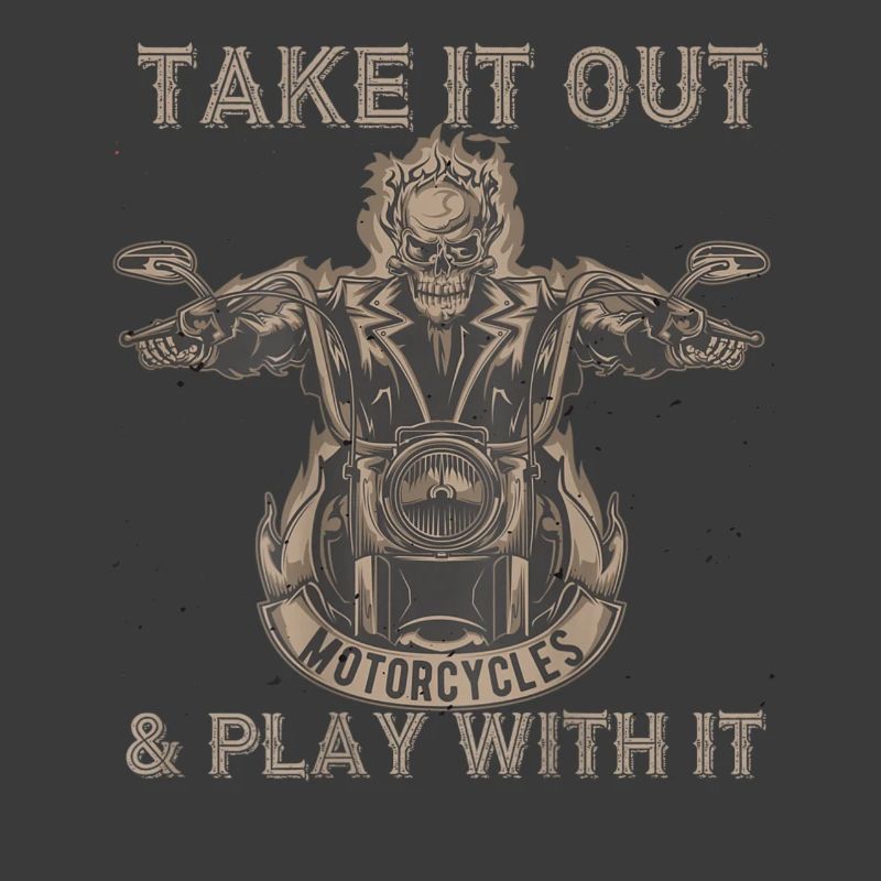 Take It Out Motorcycles Skull