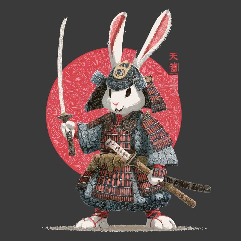 Bunny Samurai in Armor