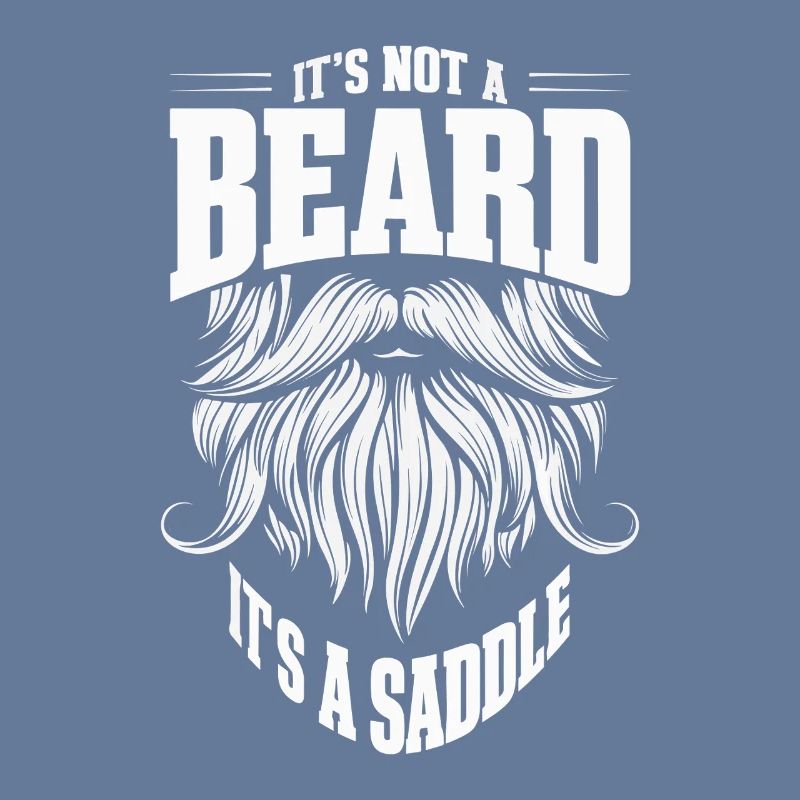 Ce n’est pas une barbe, c’est une selle