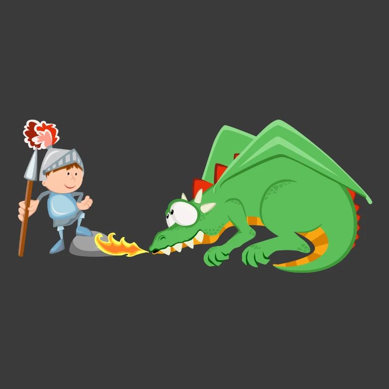 Ritter und Drache