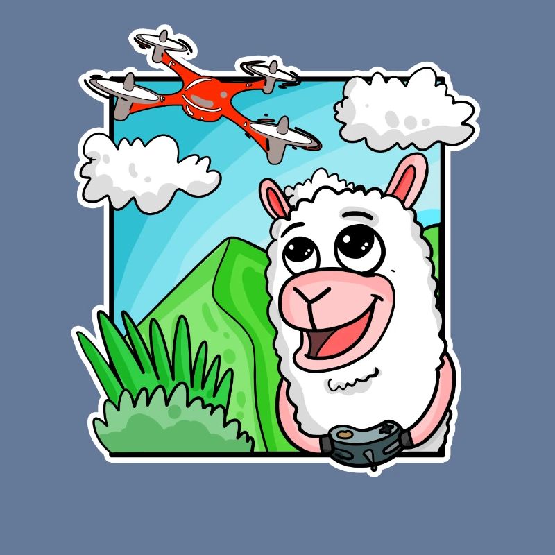 Drone Quadcopter Drone Pilot Drone Alpaca