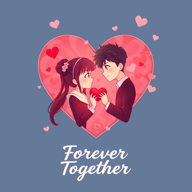 Conception d’anime pour la Saint-Valentin