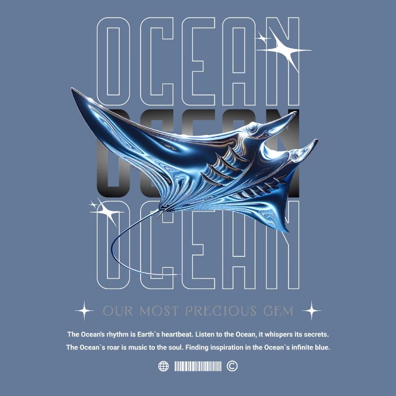 Ocean Manta Kostbarer Schatz