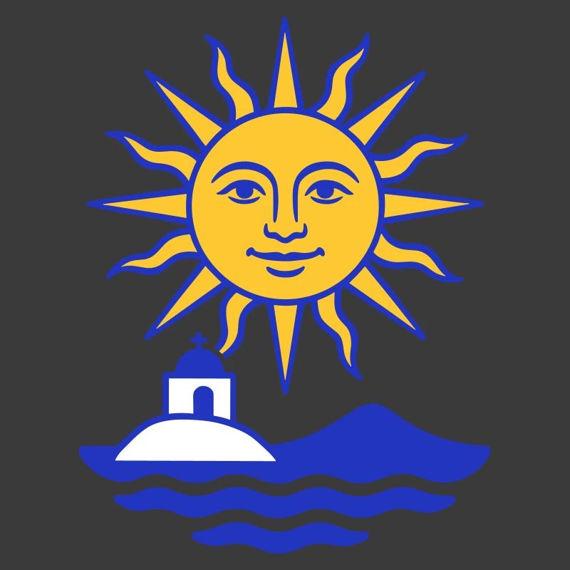 Grèce Soleil : Soleil, Eau, Chapelle