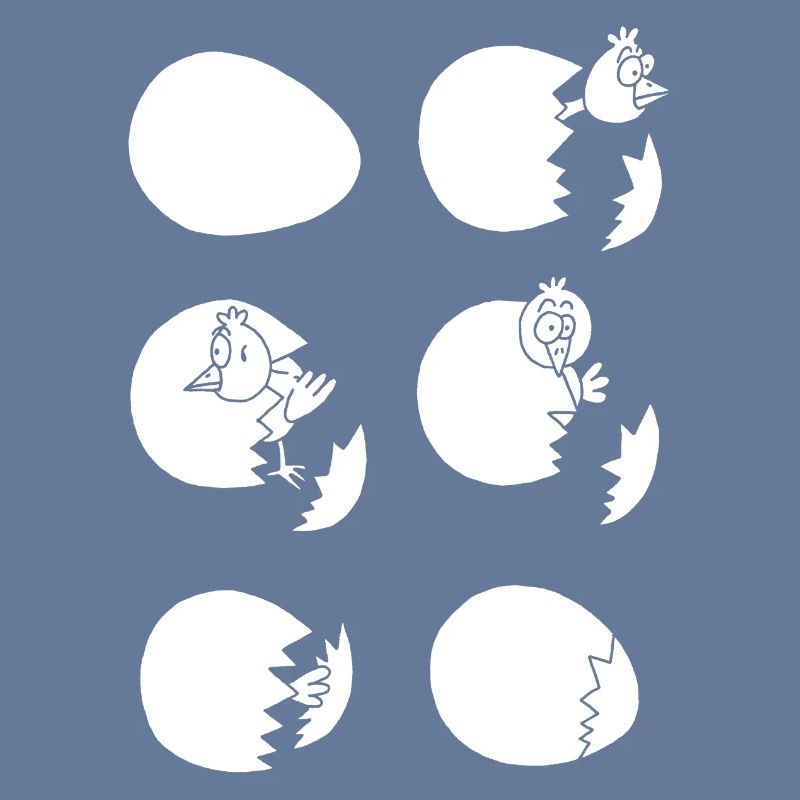 Die Welt entdecken oder nicht (weiß)