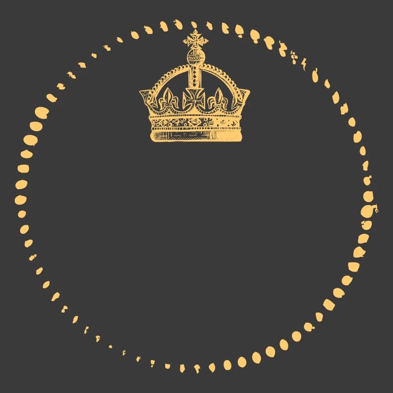 Krone - King - Queen - EIGENEN TEXT EINGEBEN