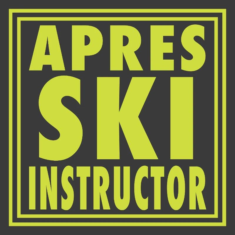 Conception de moniteur d’après-ski