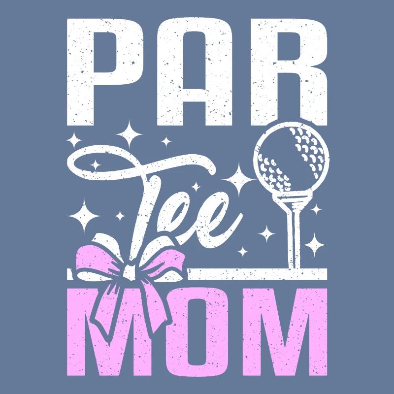 Design de maman par tee pour mère golfeuse