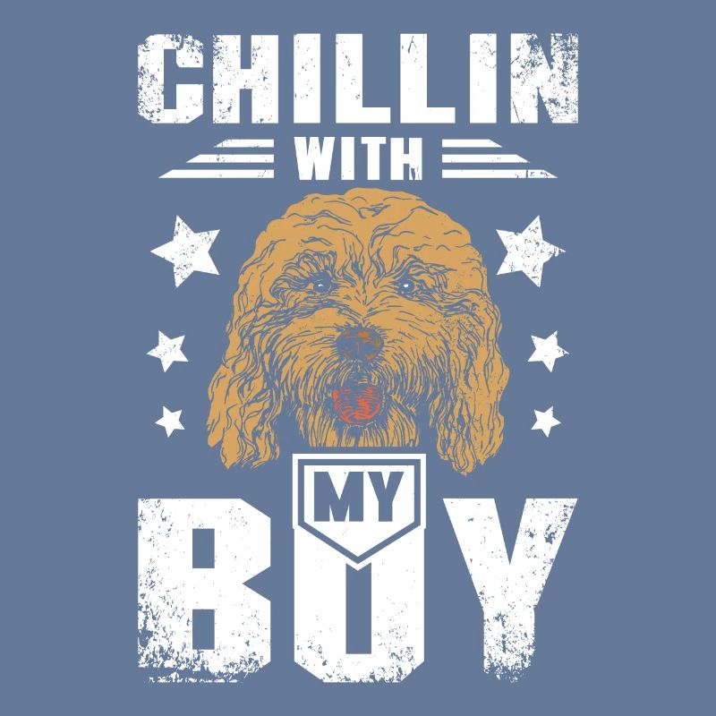 chillin avec mon garçon cockapoo