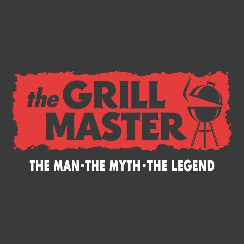 The Grillmaster BBQ Grilling Cult Saying