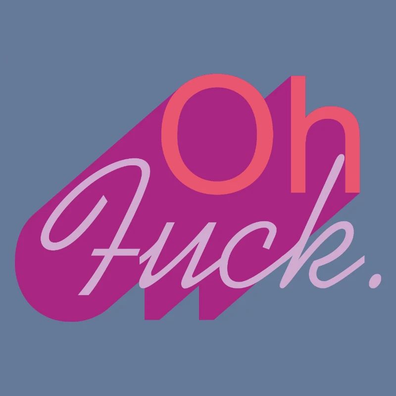 Oh merde le script en teinte violette
