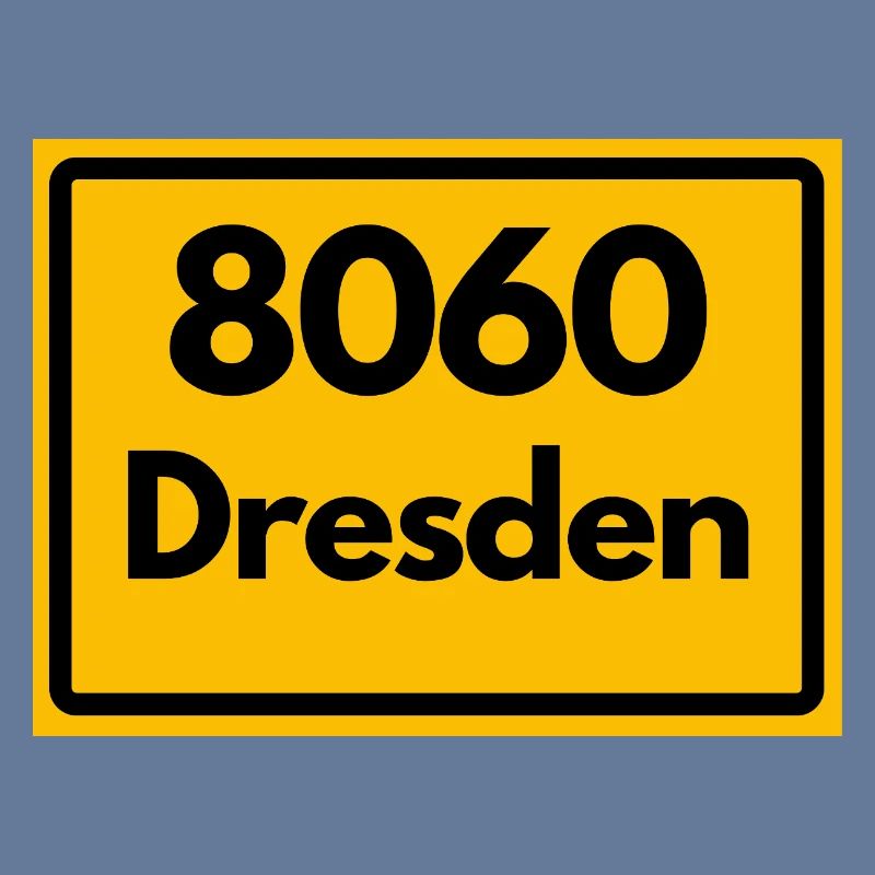OLD POSTCODE ZIP CODE 8060 DRESDEN SAXONY