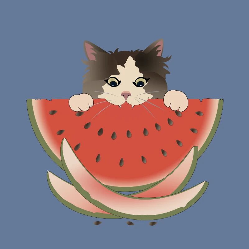 Délice de pastèque Chat