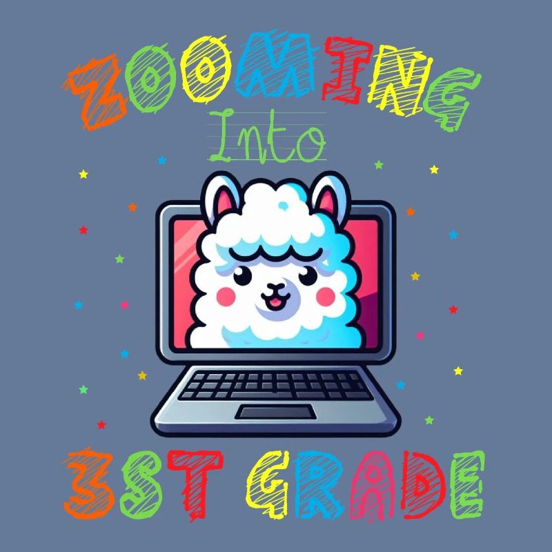 Lama Code Arc-en-Ciel Numérique