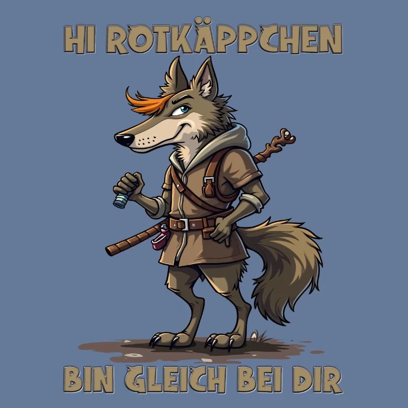 Rotkäppchen - Ich bin gleich bei Dir - deutsch