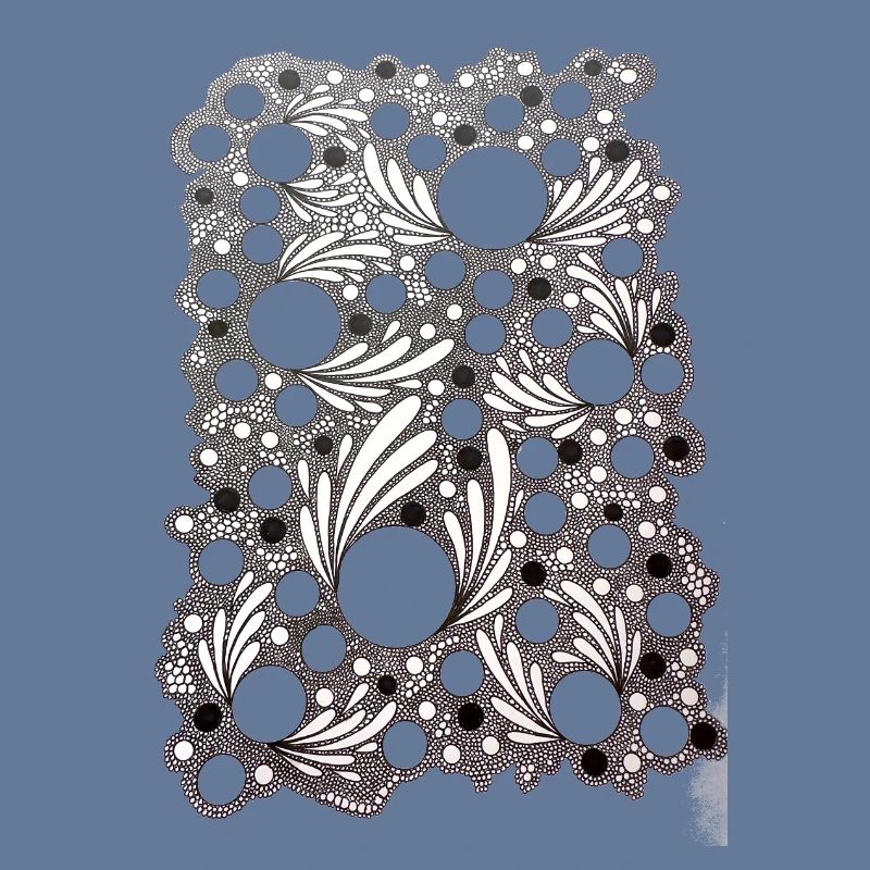 Leaf Blowing Lace Pattern