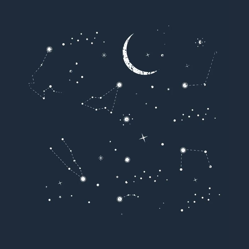 Lunar Night Constellation Pattern