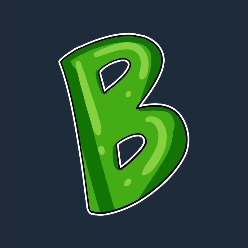 point B - initial point B