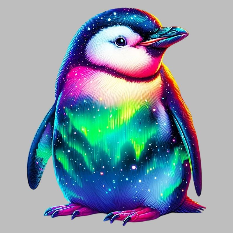 Aurora Borealis Penguin