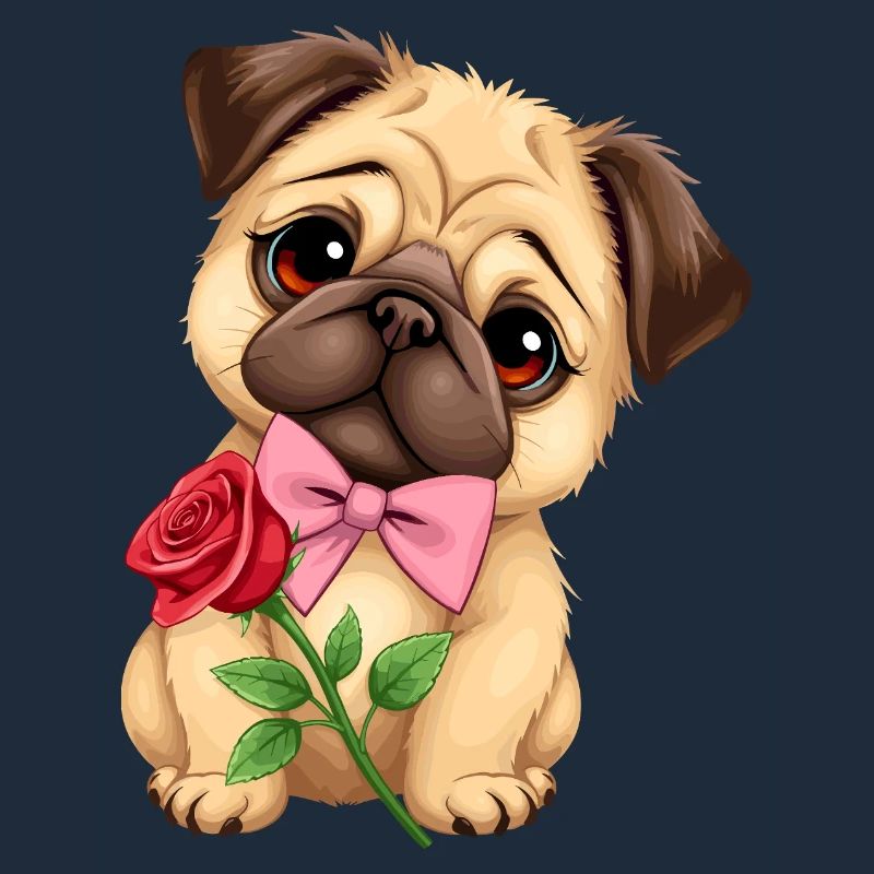 Mops Hund