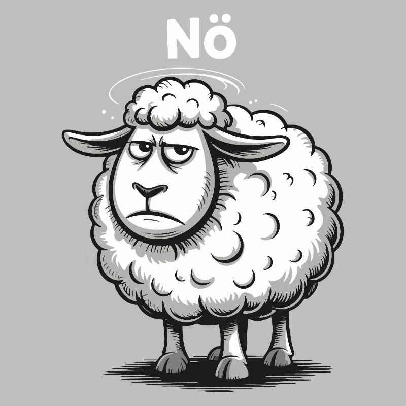 Lower Austria – Grumpy Sheep Humor Design