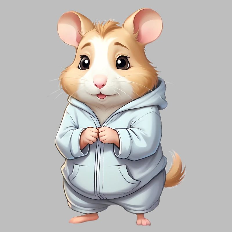 Cuddly Hero Hamster Pull à capuche