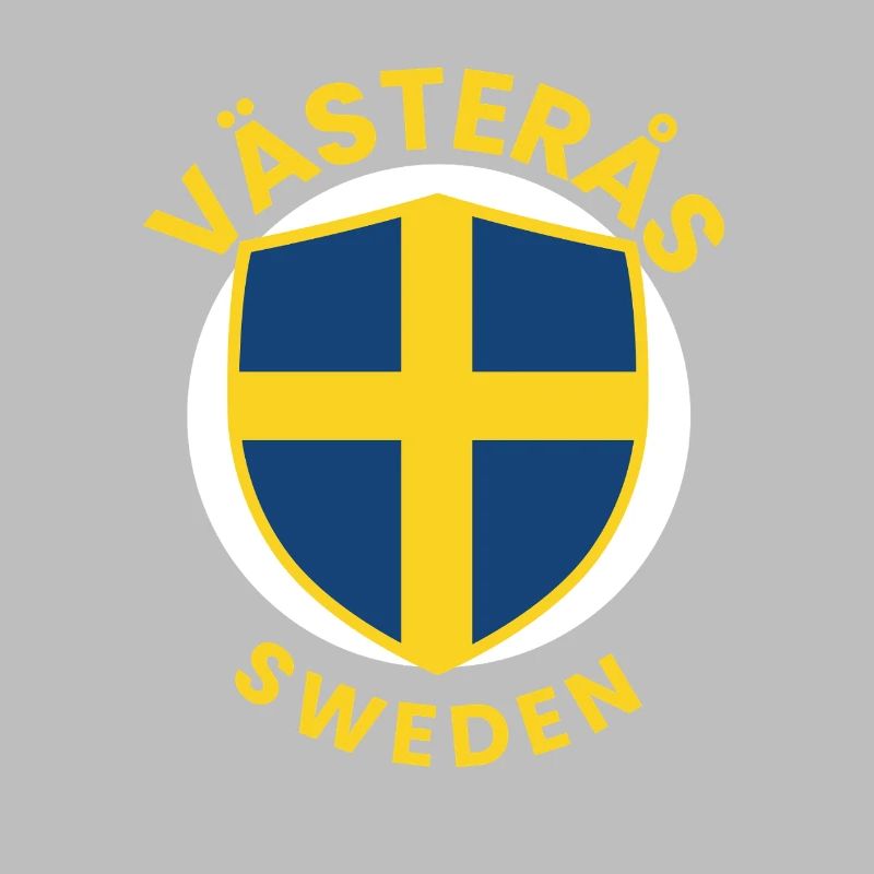 Emblème de la Suède de l’écu de Västerås