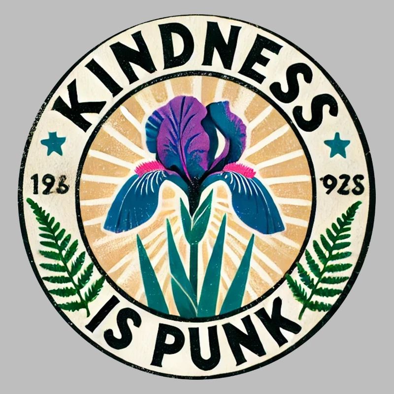Kindness Is Punk Iris Patch