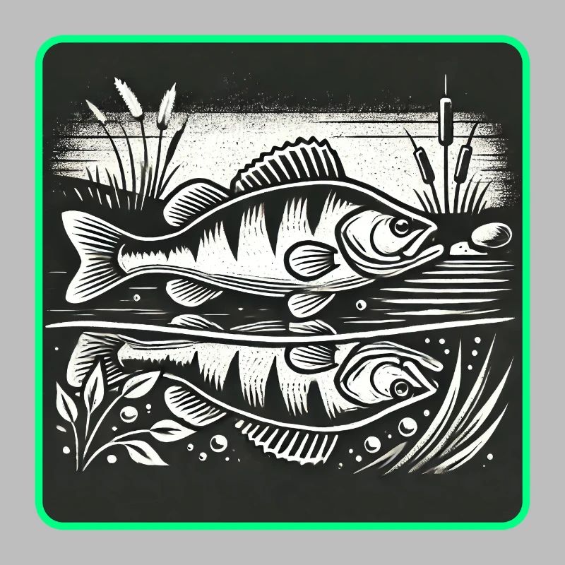 Perch predatory fish design
