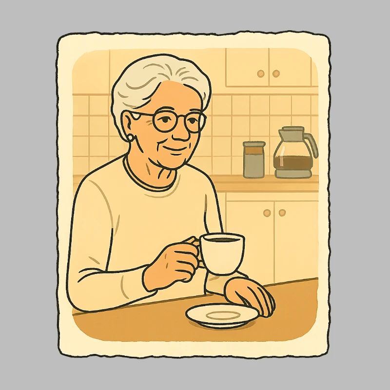 Omas Kaffee Moment