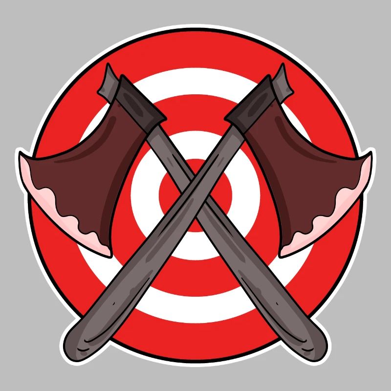 Axe Thrower Target Axe Throw Gift