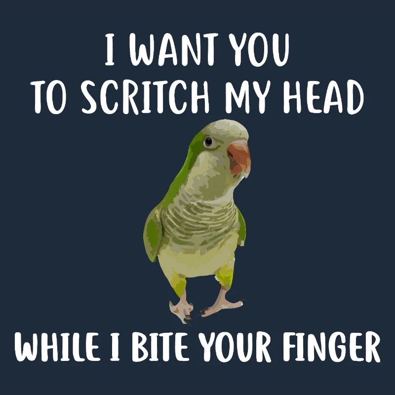 Parrot Head-Scratch Demands Tee