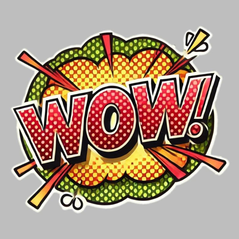 Pop Art Explosion Wow Design