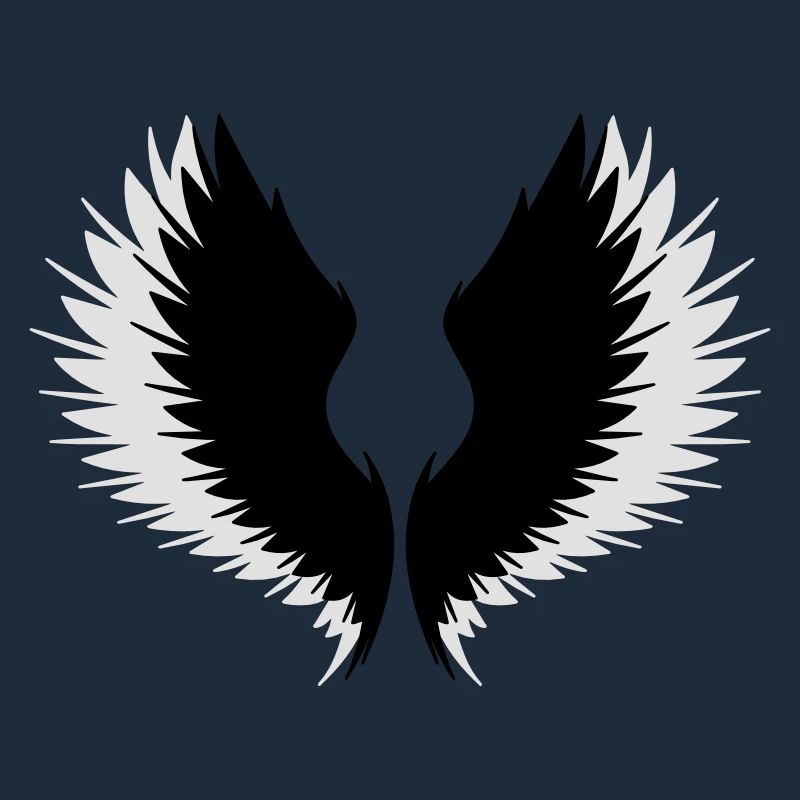 Wings with shadow