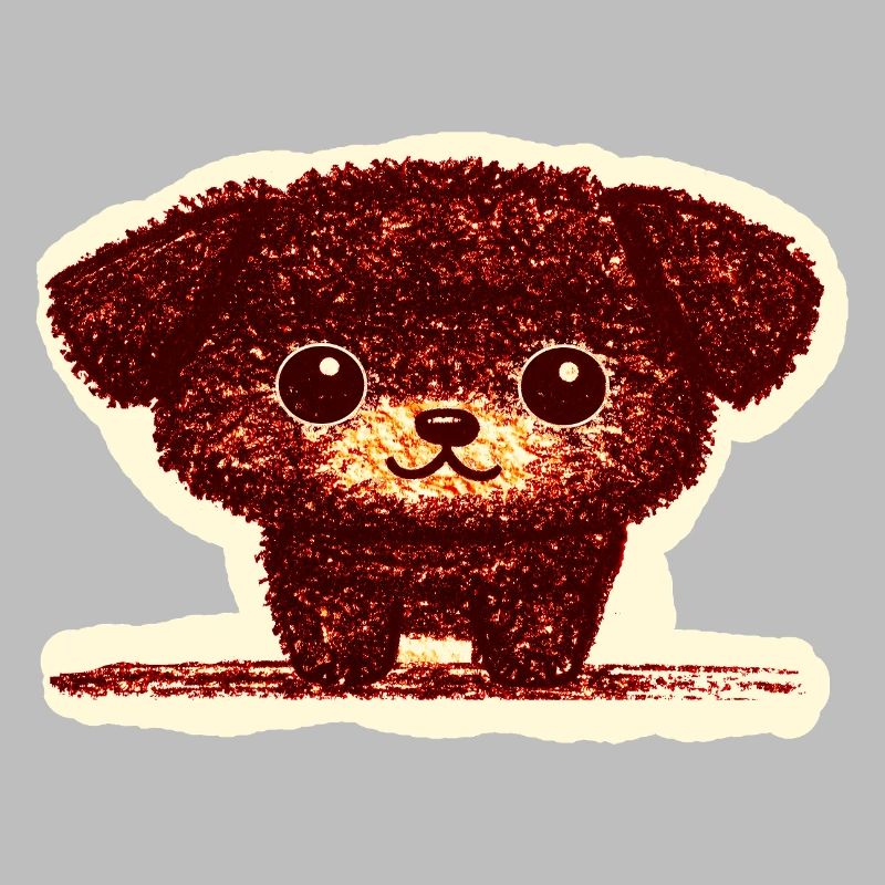 Tiny Puppy (Red)