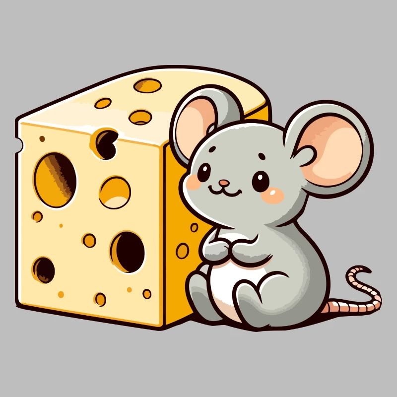 Cheese Lover Mouse: The Tiny Gourmet