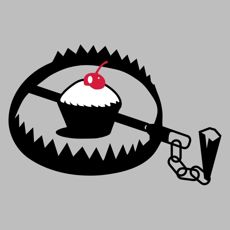 iron with cupcake