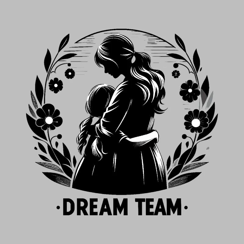 Mutter und Tochter Traumteam Team Geschenk