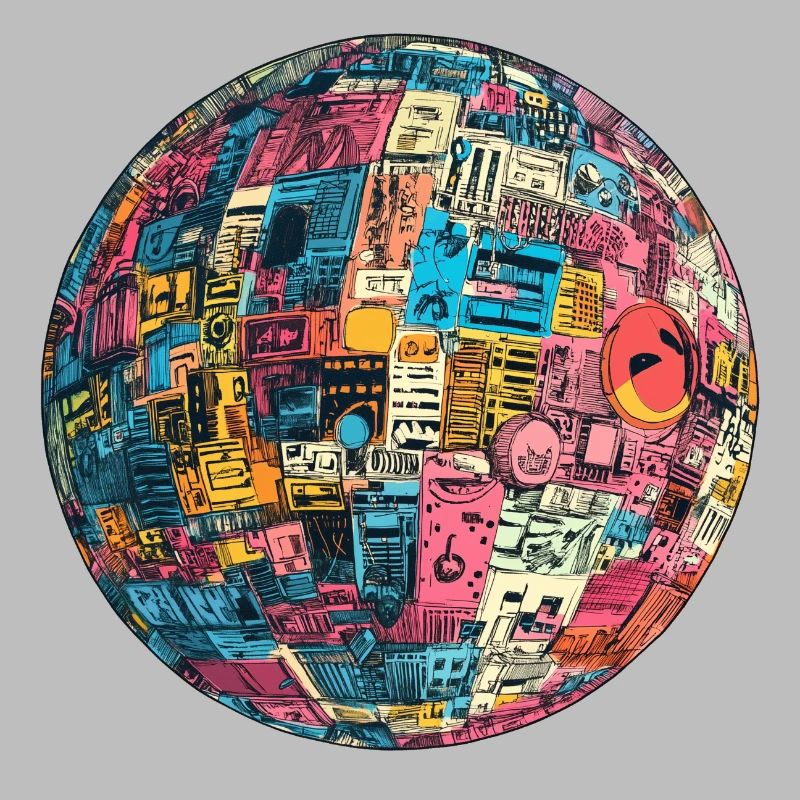 Sphère rétro-future : vision Technicolor !