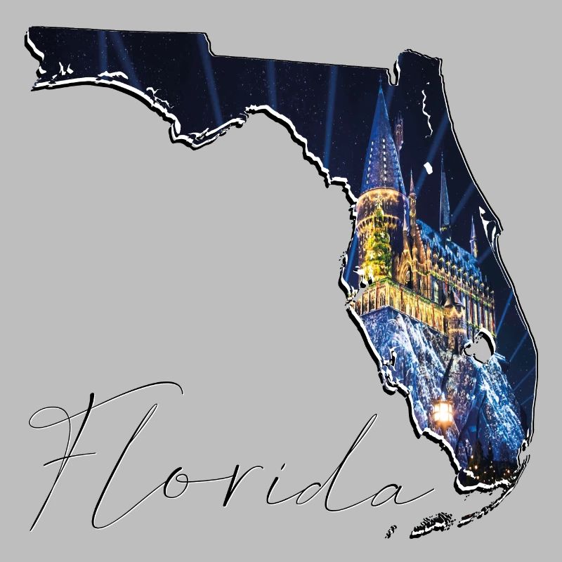 Universal Studios in Florida State Map FL