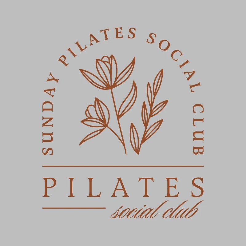 Pilates Club Studio Class Mädchen Boho-Ästhetik