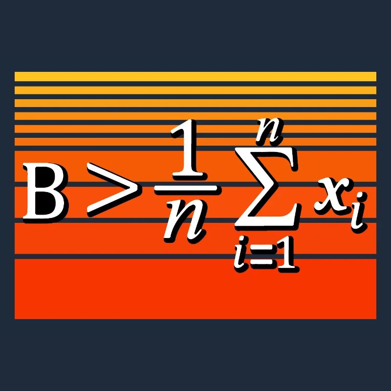 Math Pun – Be Greater Than Average