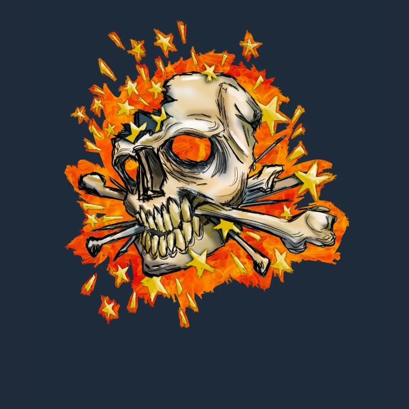 exploding skull